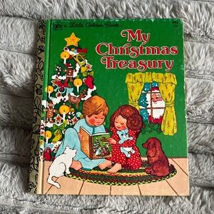 💜 My Christmas Treasury A Little Golden Book